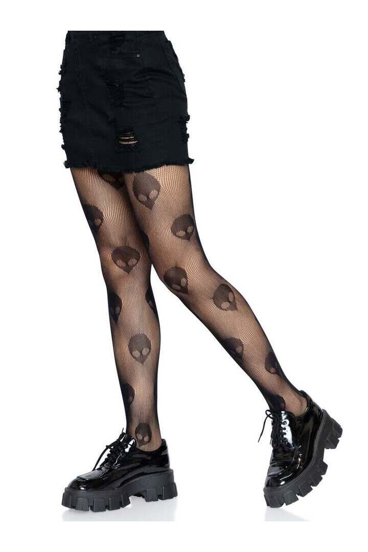 Leg Avenue Alien Net Tights in One Size 2