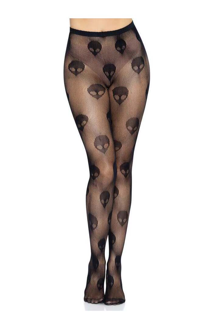 Leg Avenue Alien Net Tights in One Size 3