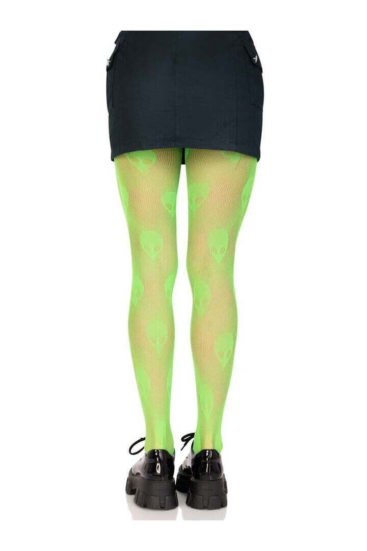 Leg Avenue Alien Net Tights in One Size 5