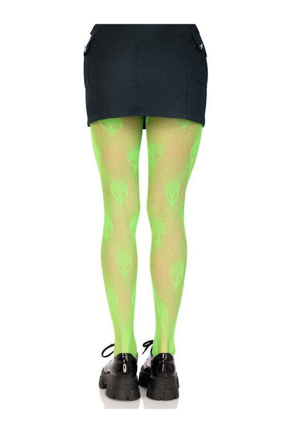 Leg Avenue Alien Net Tights in One Size 5