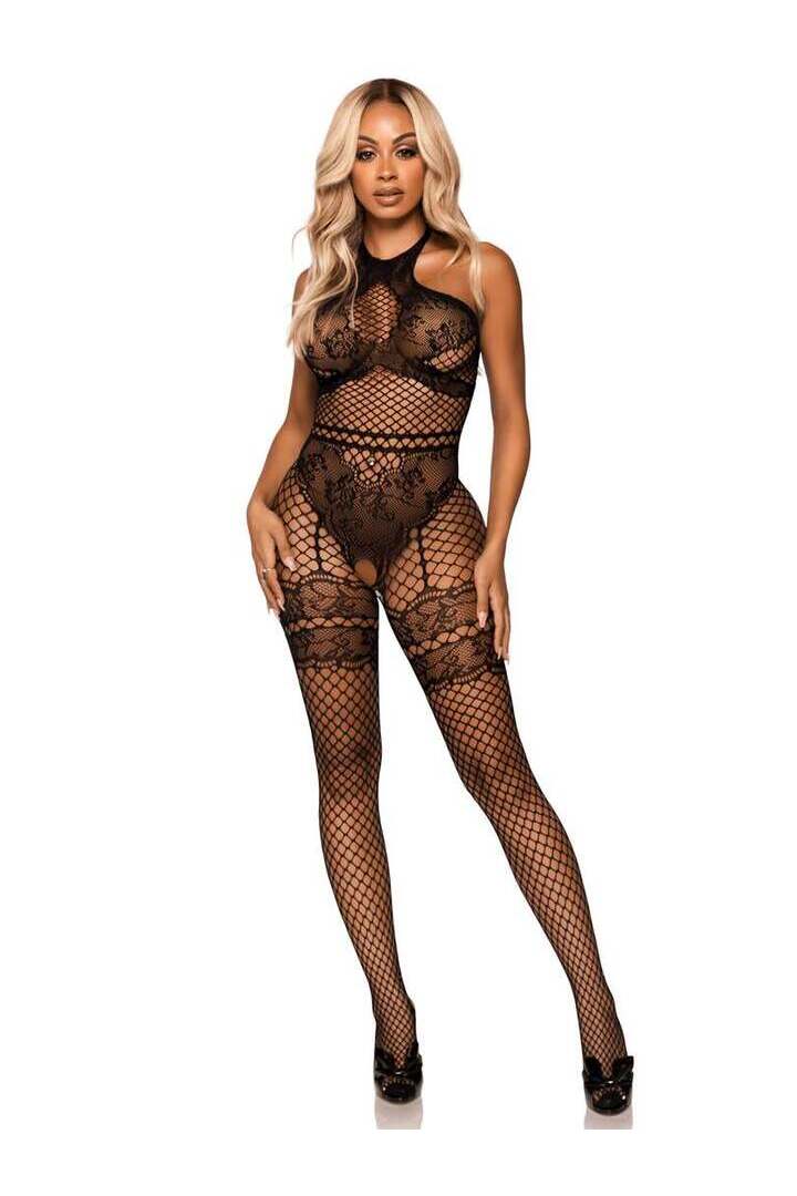 Leg Avenue All About You Bodystocking in One Size 4
