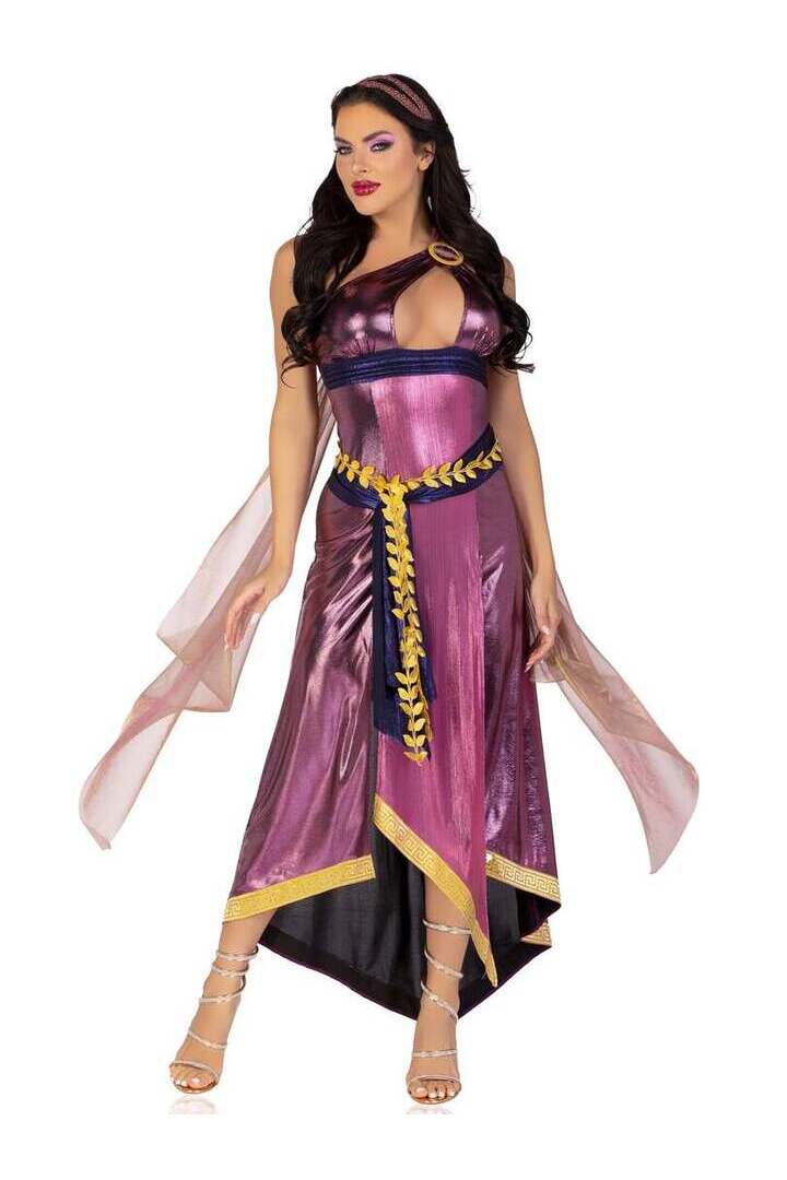 Leg Avenue Amethyst Goddess Costume in Purple 3