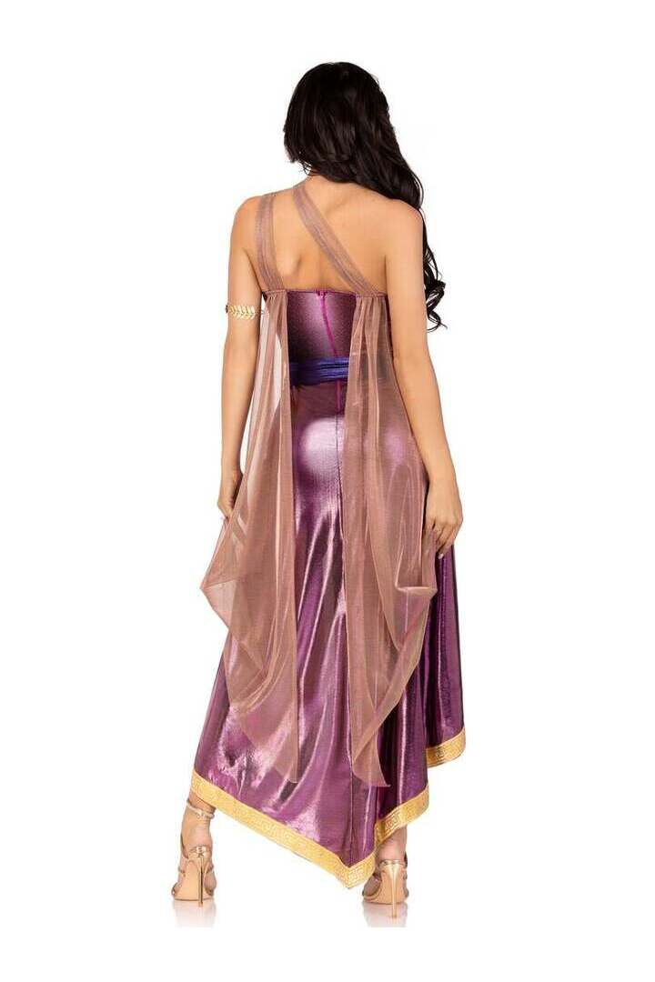 Leg Avenue Amethyst Goddess Costume in Purple 4