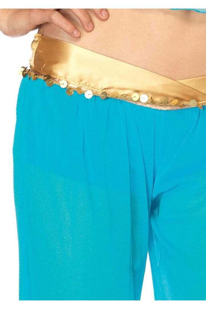 Leg Avenue Arabian Beauty Costume in Turquoise 4