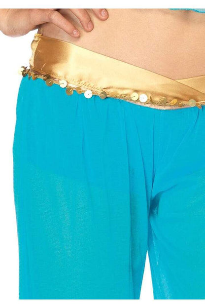 Leg Avenue Arabian Beauty Costume in Turquoise 4