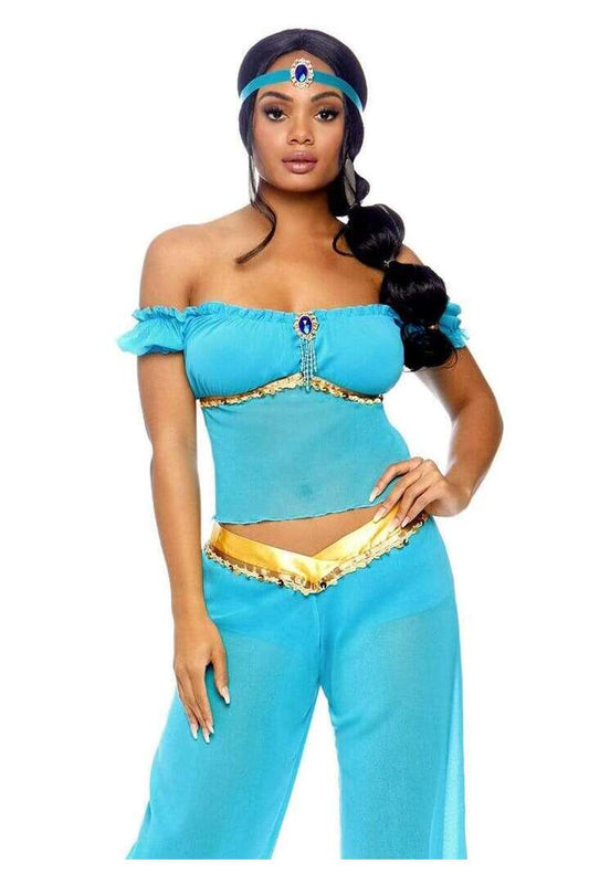 Leg Avenue Arabian Beauty Costume in Turquoise 