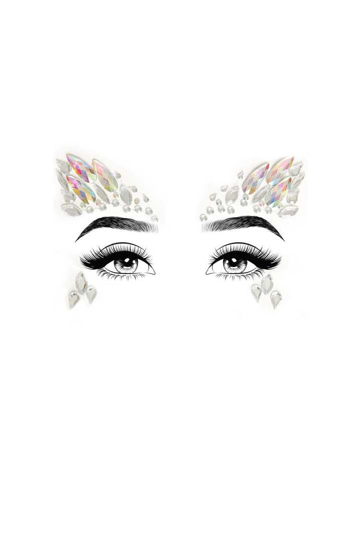 Leg Avenue Arista Jewels Sticker Multicolor in One Size 