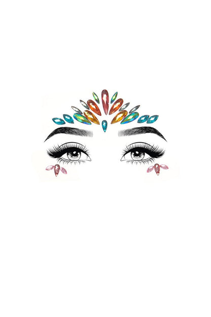 Leg Avenue Avri Jewels Sticker Multicolor in One Size 