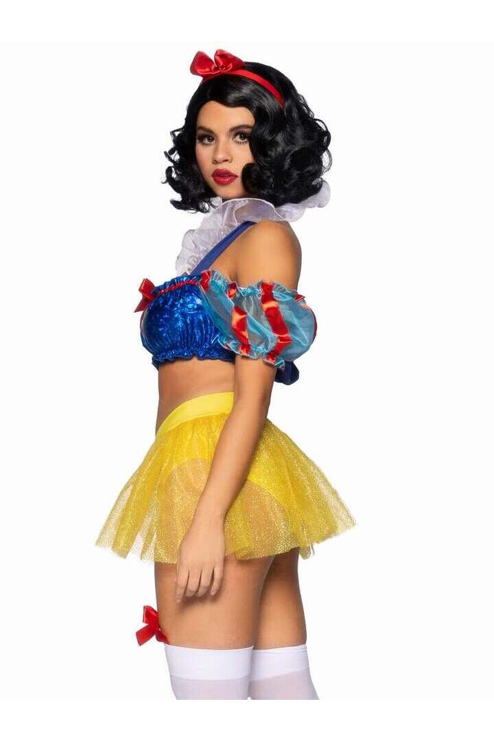 Leg Avenue Bad Apple Snow White Costume in Yellow 2