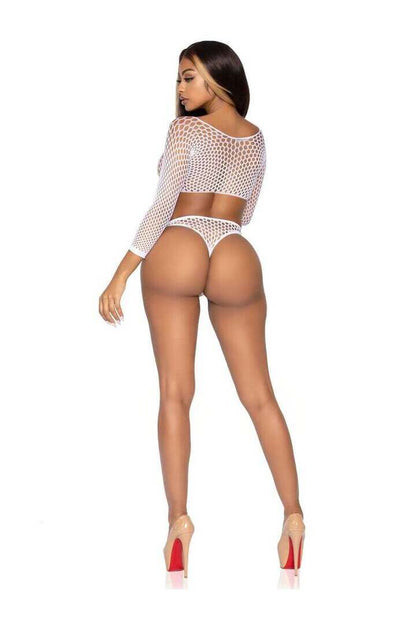 Leg Avenue Bad Babe Suspender Bodysuit in One Size 7