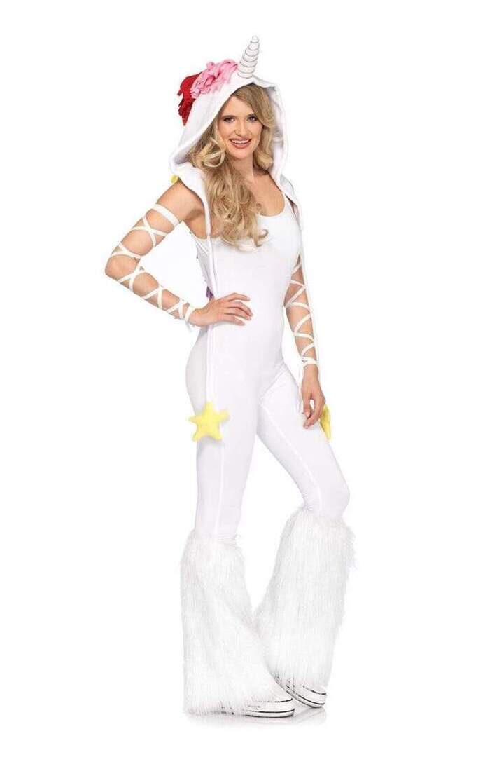 Leg Avenue Basic Full Length Seamless Spandex Unitard 9