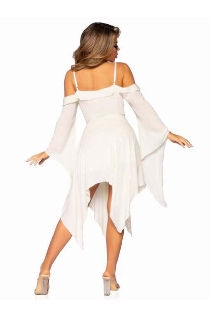 Leg Avenue Bell Sleeved Peasant Dress 11