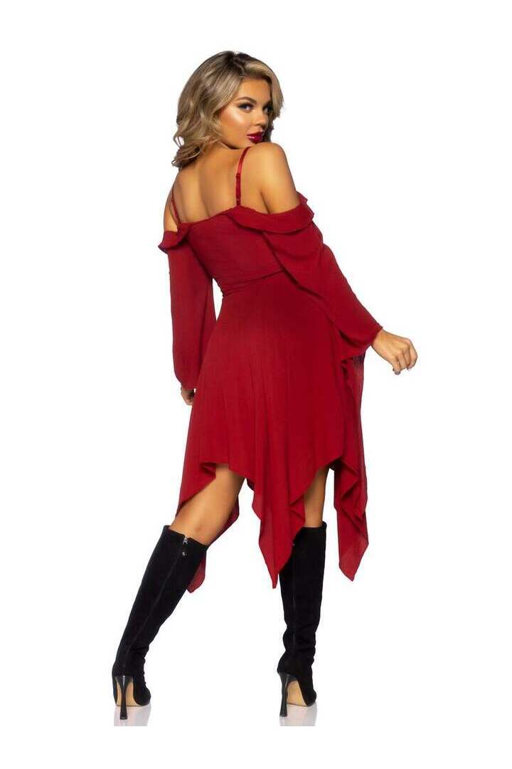 Leg Avenue Bell Sleeved Peasant Dress 16