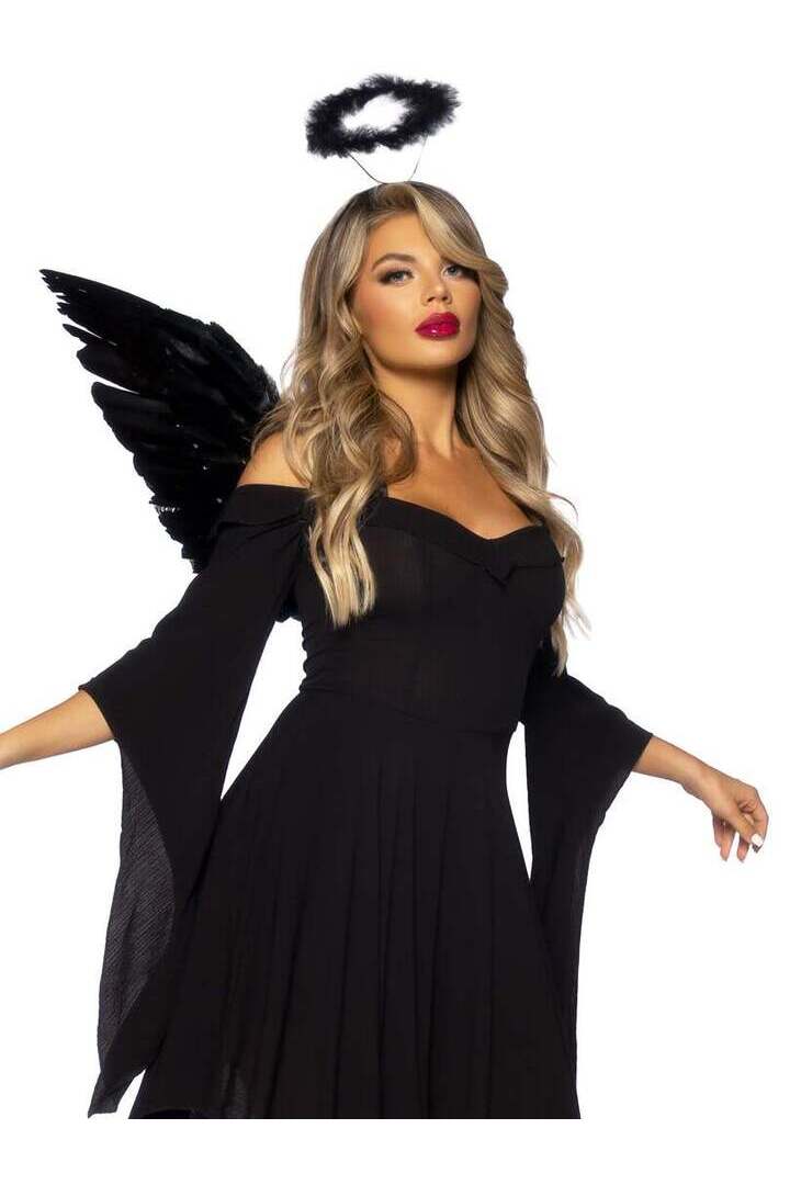 Leg Avenue Bell Sleeved Peasant Dress 2