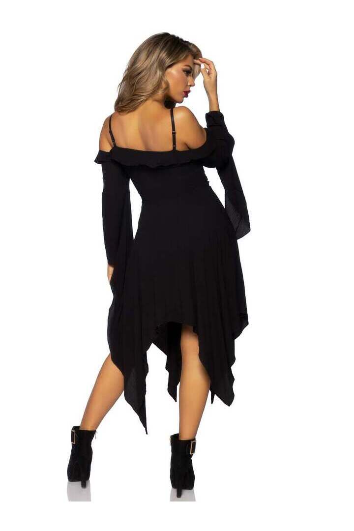 Leg Avenue Bell Sleeved Peasant Dress 4