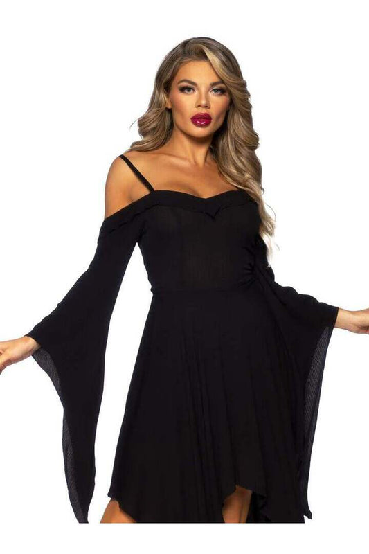 Leg Avenue Bell Sleeved Peasant Dress 