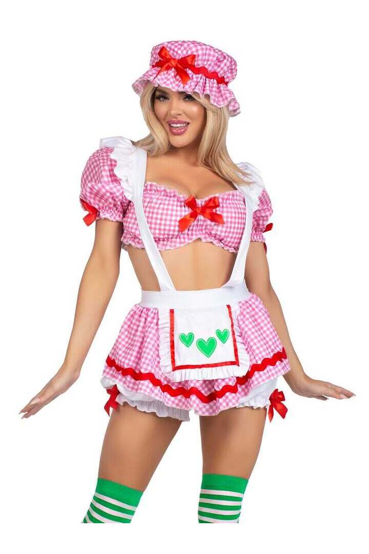 Leg Avenue Berry Babe Costume in Pink 3
