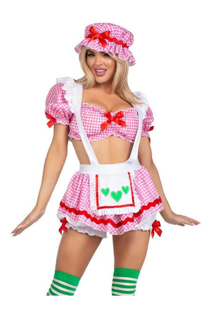 Leg Avenue Berry Babe Costume in Pink 3
