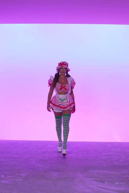 Leg Avenue Berry Babe Costume in Pink 6