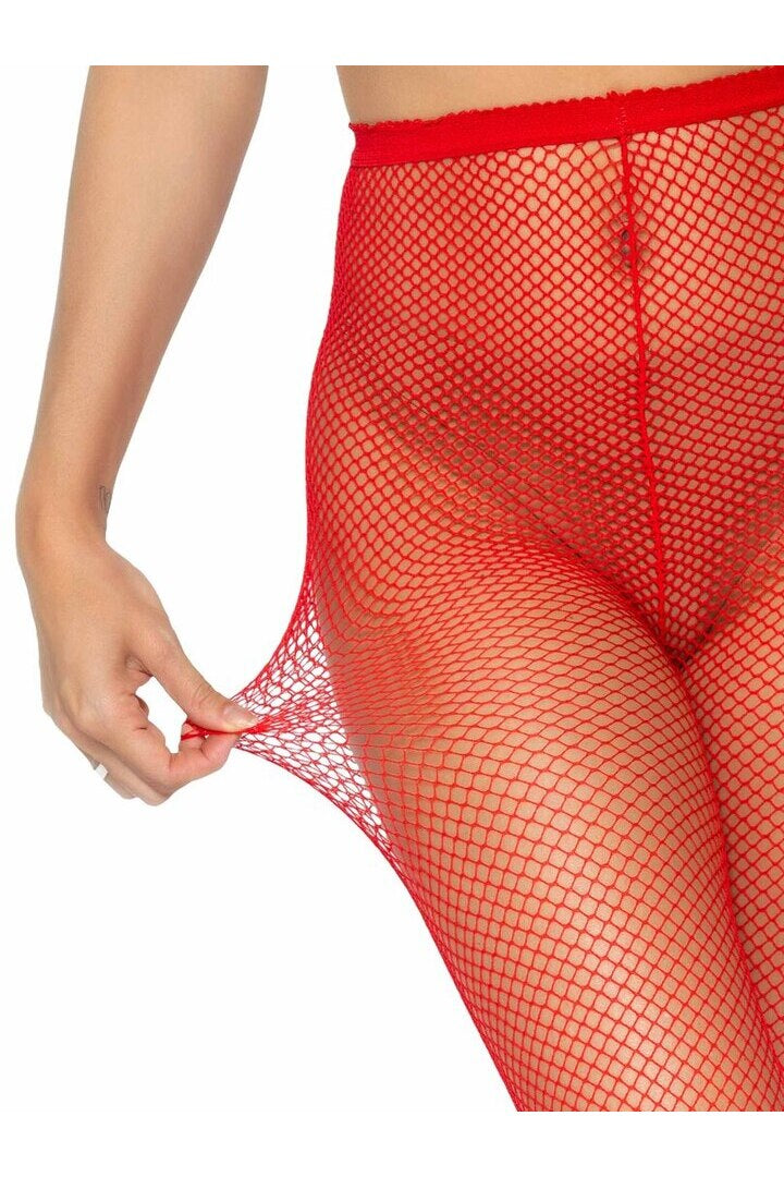 Leg Avenue Bette Women's Fishnet Tights in One Size 9