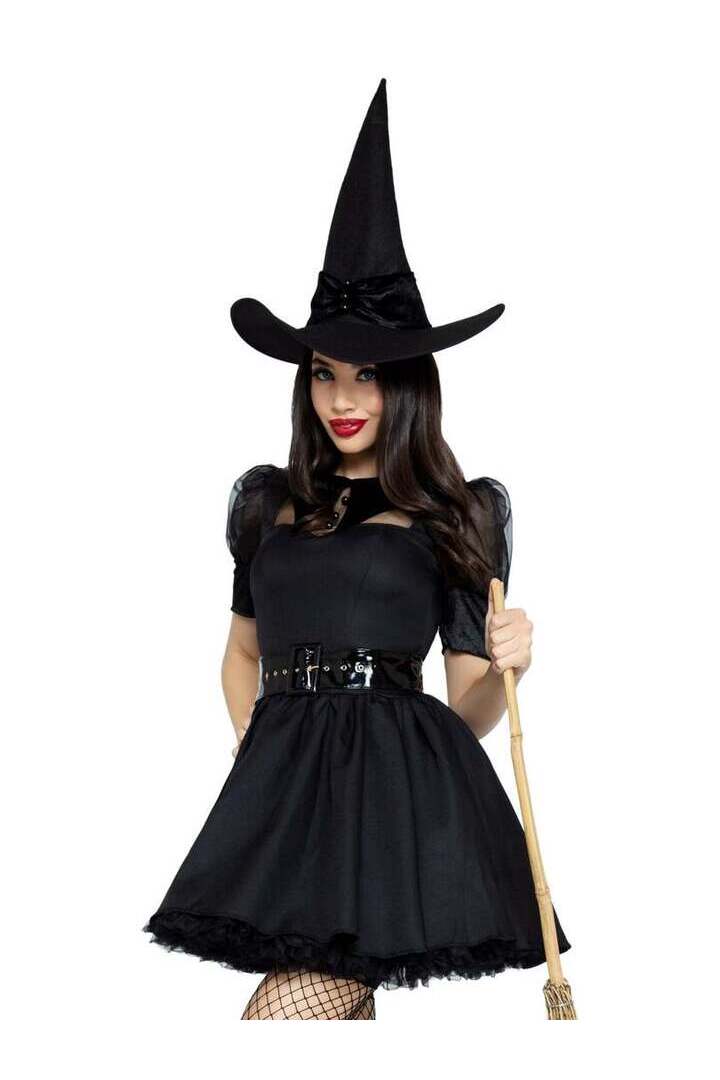 Leg Avenue Bewitching Witch Costume in Black 