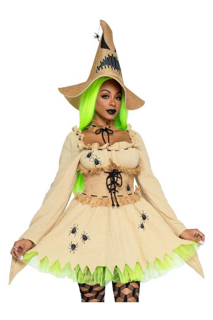 Leg Avenue Bugged Out Baddie Costume in Tan 