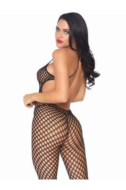 Leg Avenue By Ur Side Footless Bodystocking Black in One Size 2