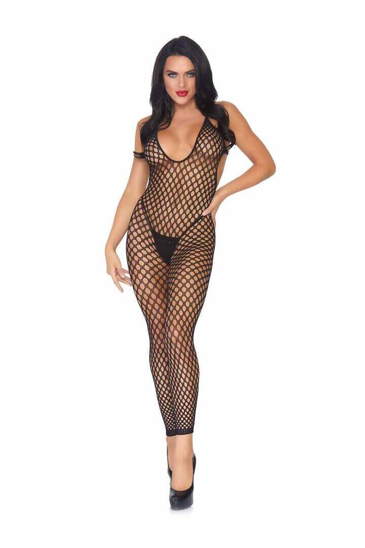 Leg Avenue By Ur Side Footless Bodystocking Black in One Size 3