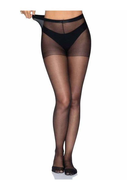Leg Avenue Cadi Sheer Backseam Pantyhose in One Size 4