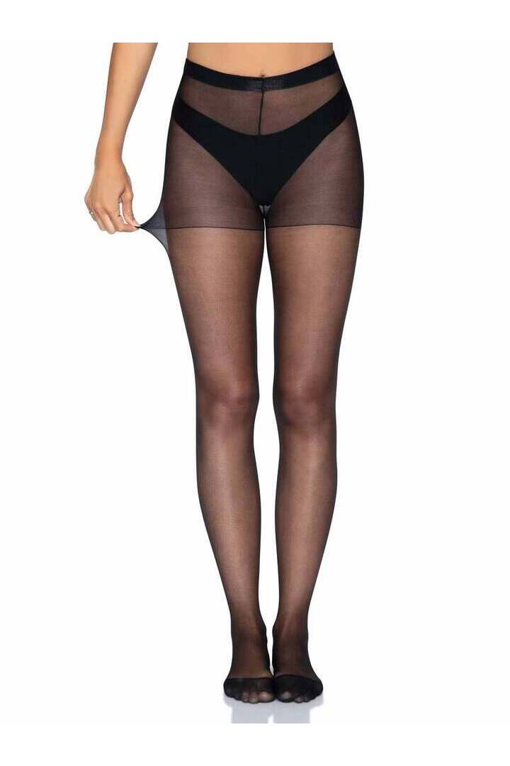 Leg Avenue Cadi Sheer Backseam Pantyhose in One Size 5