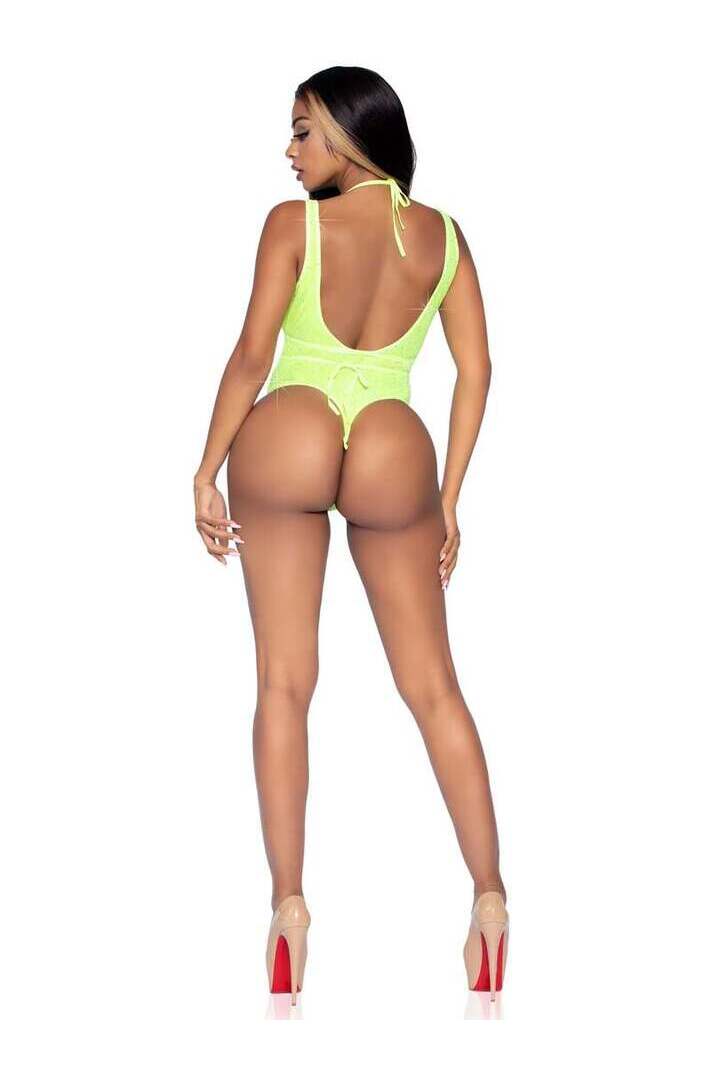 Leg Avenue Can't Get Enough Bodysuit Set in One Size 12