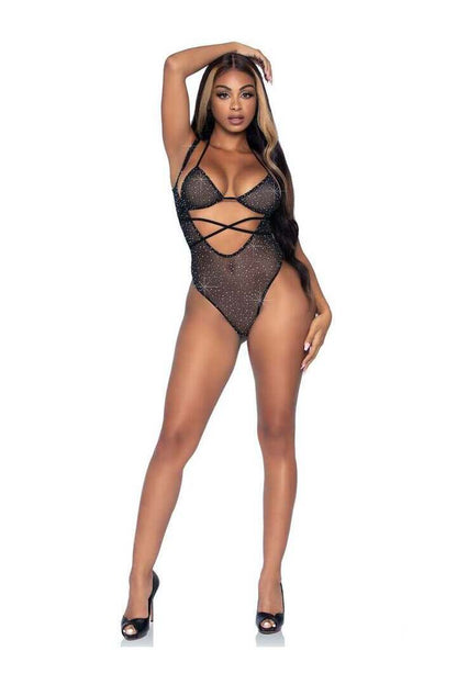 Leg Avenue Can't Get Enough Bodysuit Set in One Size 5