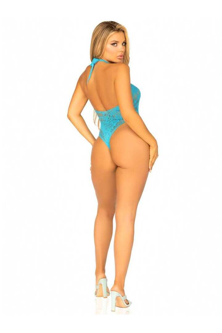 Leg Avenue Can't Say No Lace Teddy in One Size 11