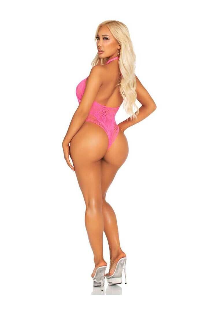 Leg Avenue Can't Say No Lace Teddy in One Size 5