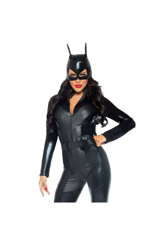 Leg Avenue Captivating Crime Fighter Costume Black 