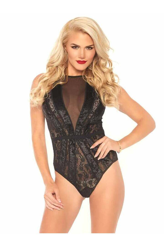 Leg Avenue Captured Romance Lace Bodysuit 