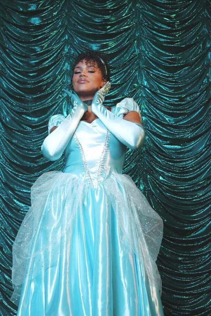 Leg Avenue Classic Cinderella Costume in Blue 3