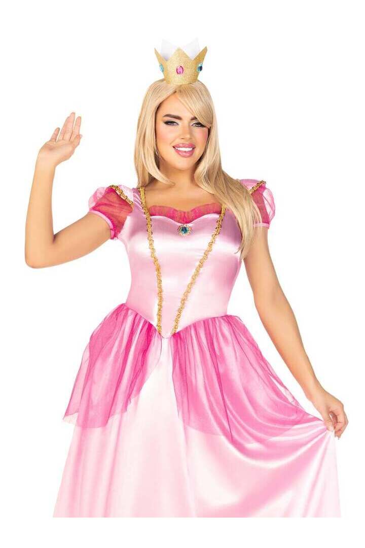 Leg Avenue Classic Pink Princess Costume in Pink 3