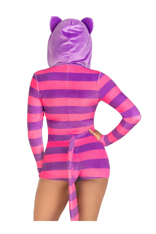 Leg Avenue Comfy Cheshire Cat Costume Pink/Purple 