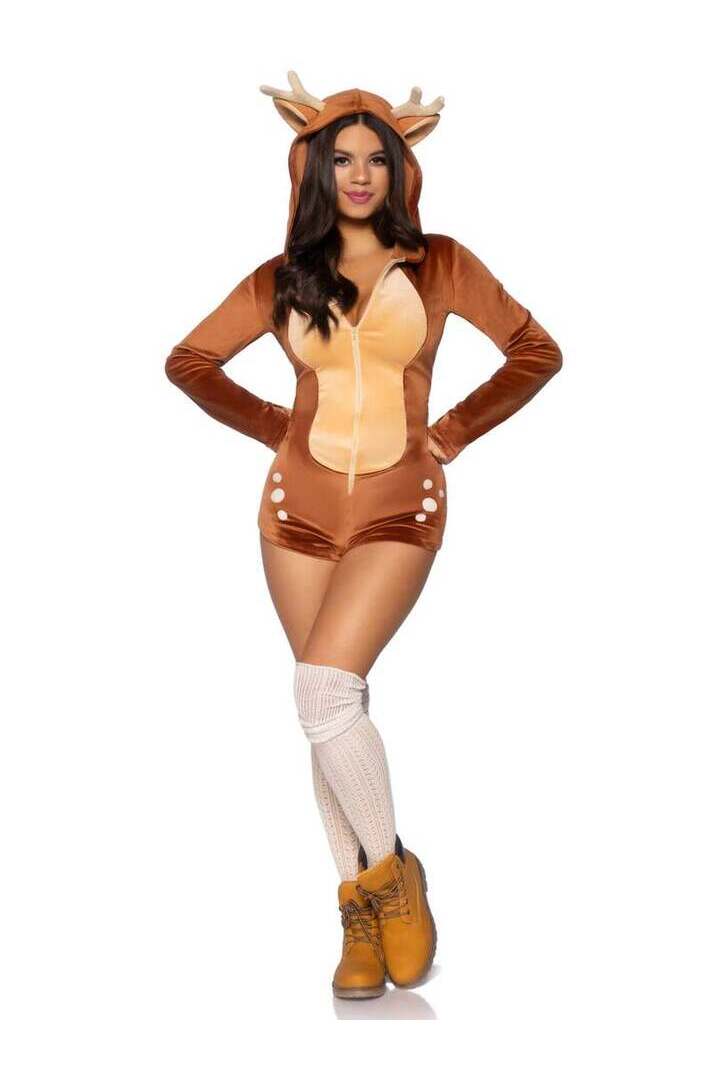 Leg Avenue Comfy Fawn Costume in Brown 3
