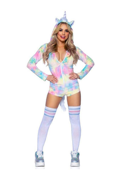 Leg Avenue Comfy Unicorn Costume in Rainbow 3