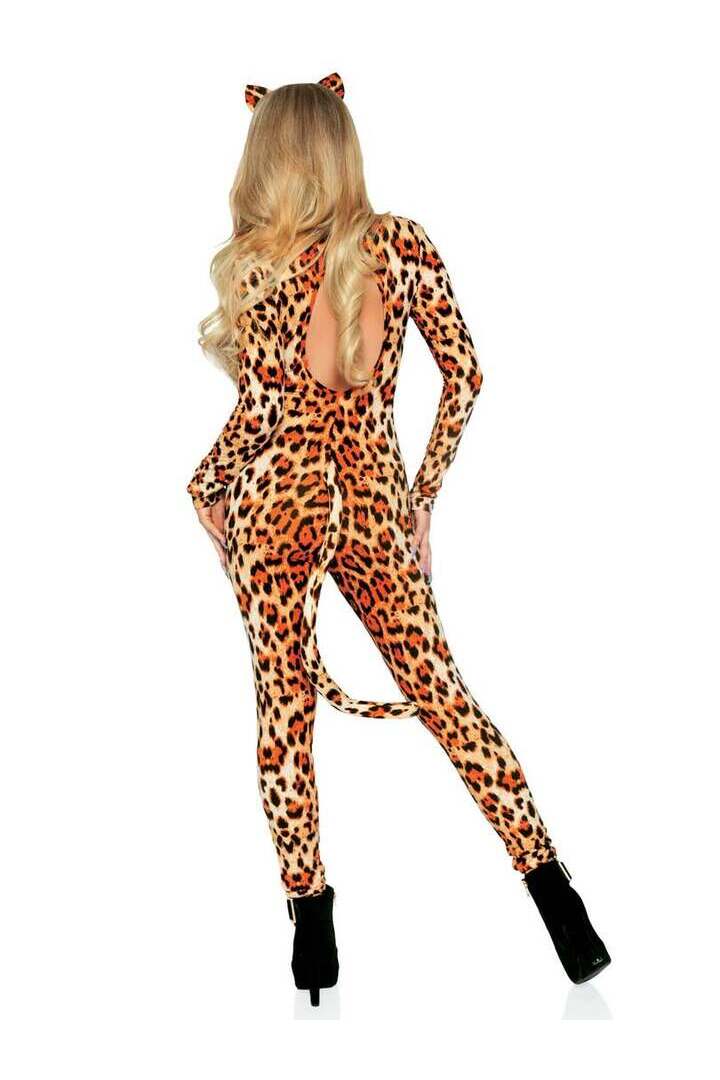 Leg Avenue Cougar Costume in Leopard 3