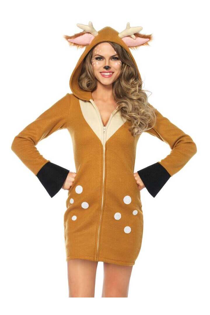 Leg Avenue Cozy Fawn Costume in Brown 3