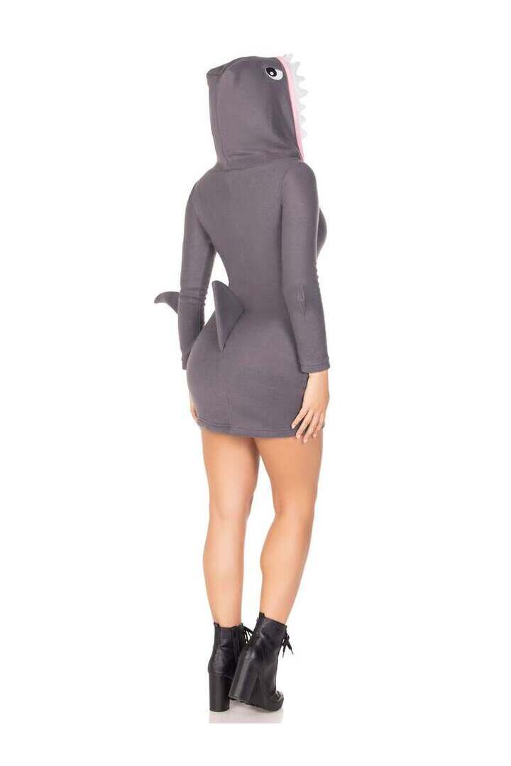 Leg Avenue Cozy Shark Costume in Grey 5