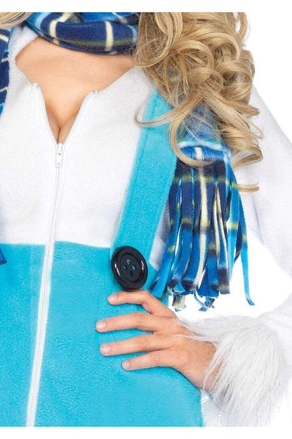 Leg Avenue Cozy Snowman Costume in White 5