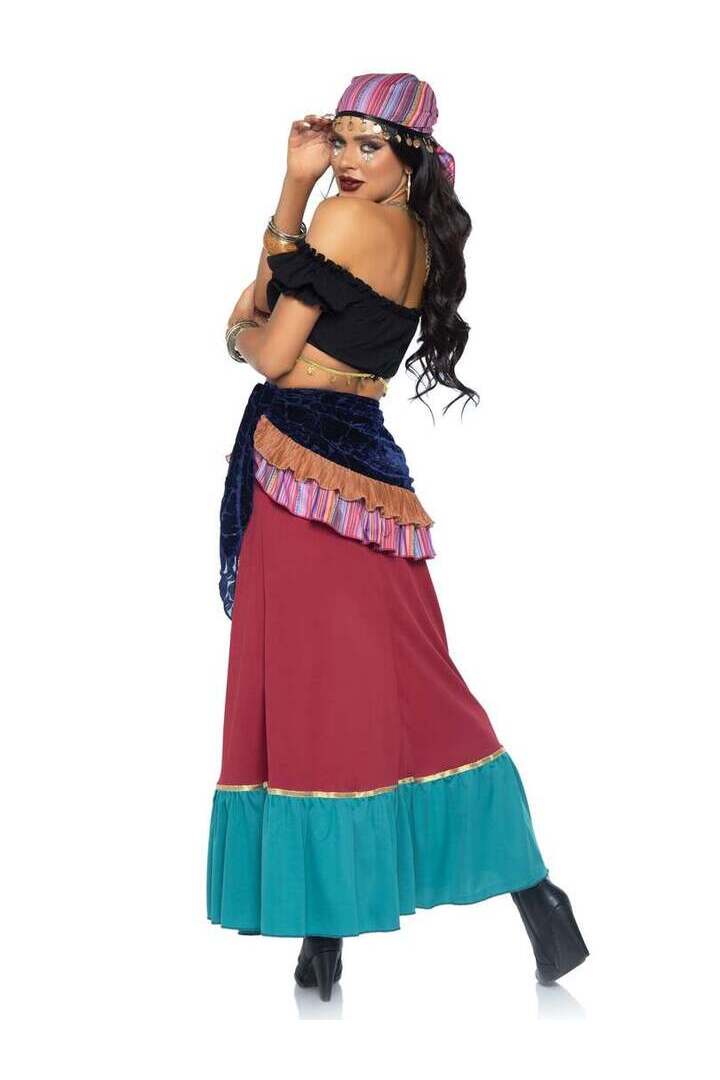 Leg Avenue Crystal Ball Beauty Sexy Costume in Red/Blue 2