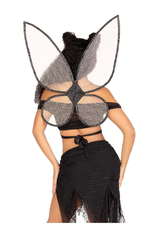 Leg Avenue Dark Fairy Costume Black 