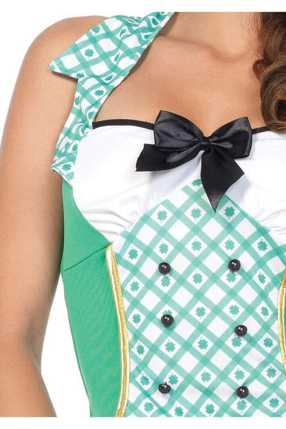 Leg Avenue Darlin' Leprechaun Costume in Green 3