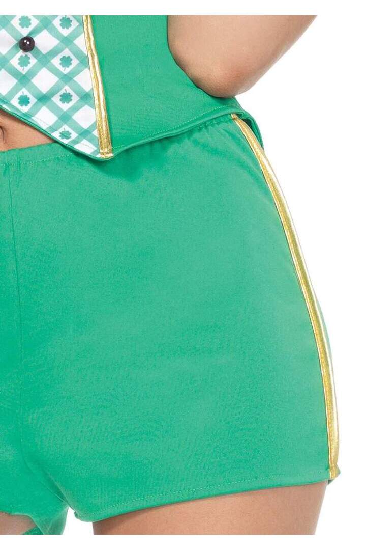 Leg Avenue Darlin' Leprechaun Costume in Green 4