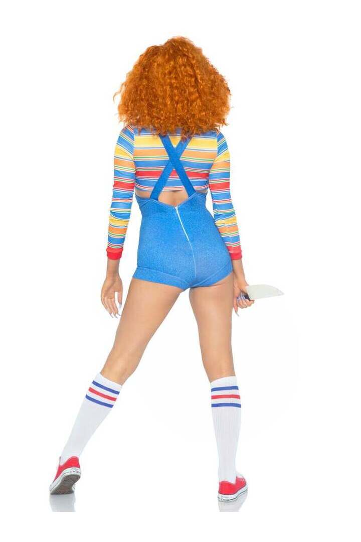 Leg Avenue Demon Doll Killer Costume in Blue 5